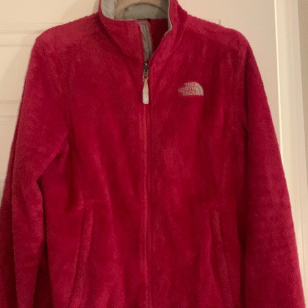 Cozy Northface jacket in gently used condition no rips or stains!